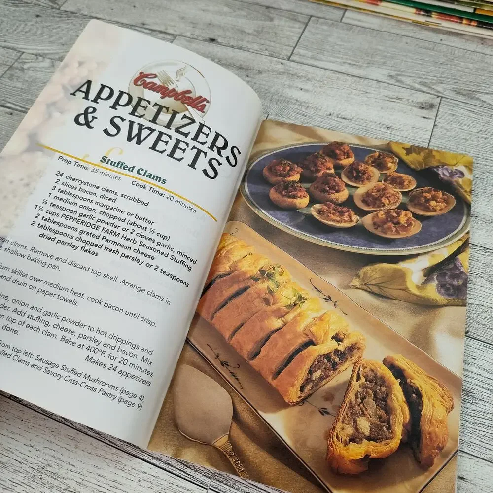 Campbells Holiday Classics‎ 60 Fast Festive Recipes Cookbook Booklet 1998